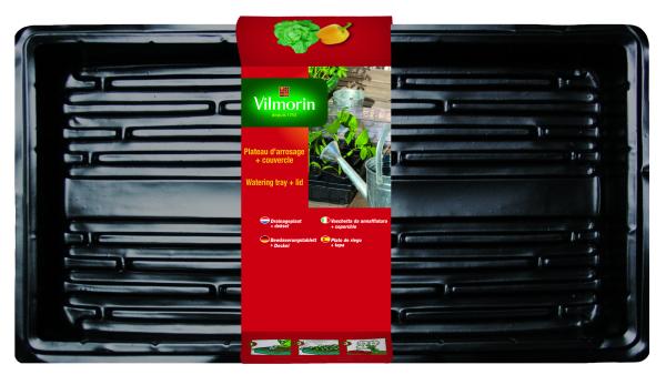 Accessoires pour semer - Plateau d'Arrosage et Couvercle - face recto